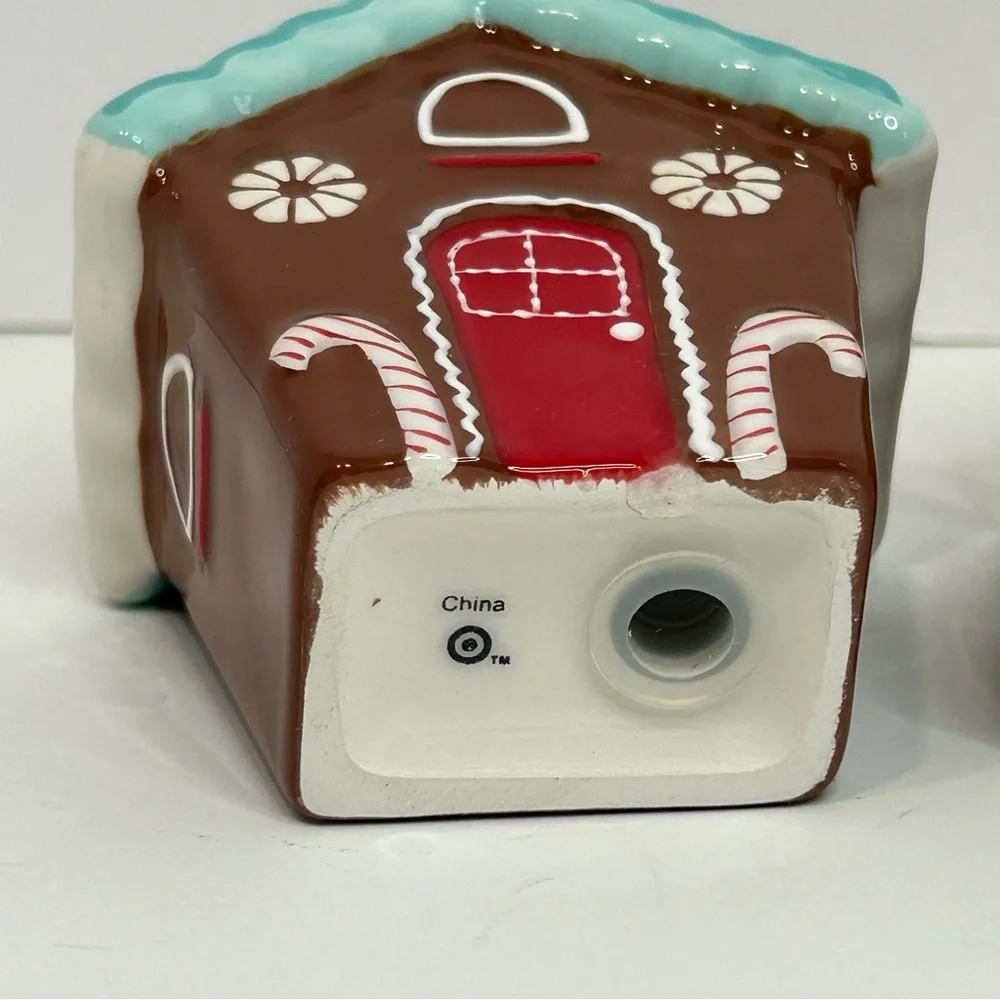 Vintage Target Gingerbread House Salt and Pepper Shakers